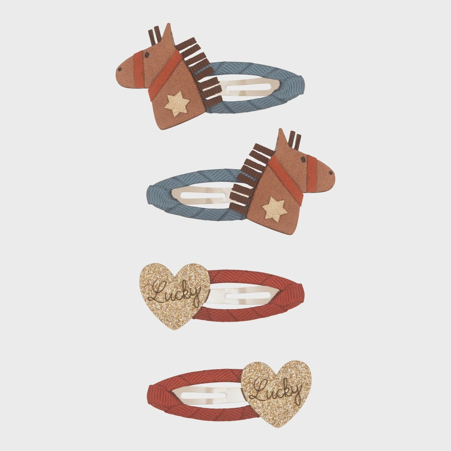 Lucky Horse Clip Set