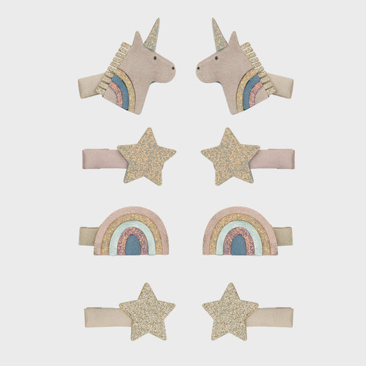 Celeste Unicorn Mini Clips