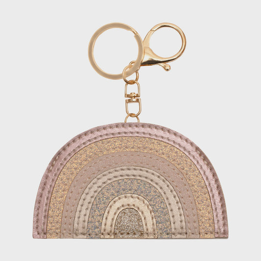 Pink Rainbow - Keyring