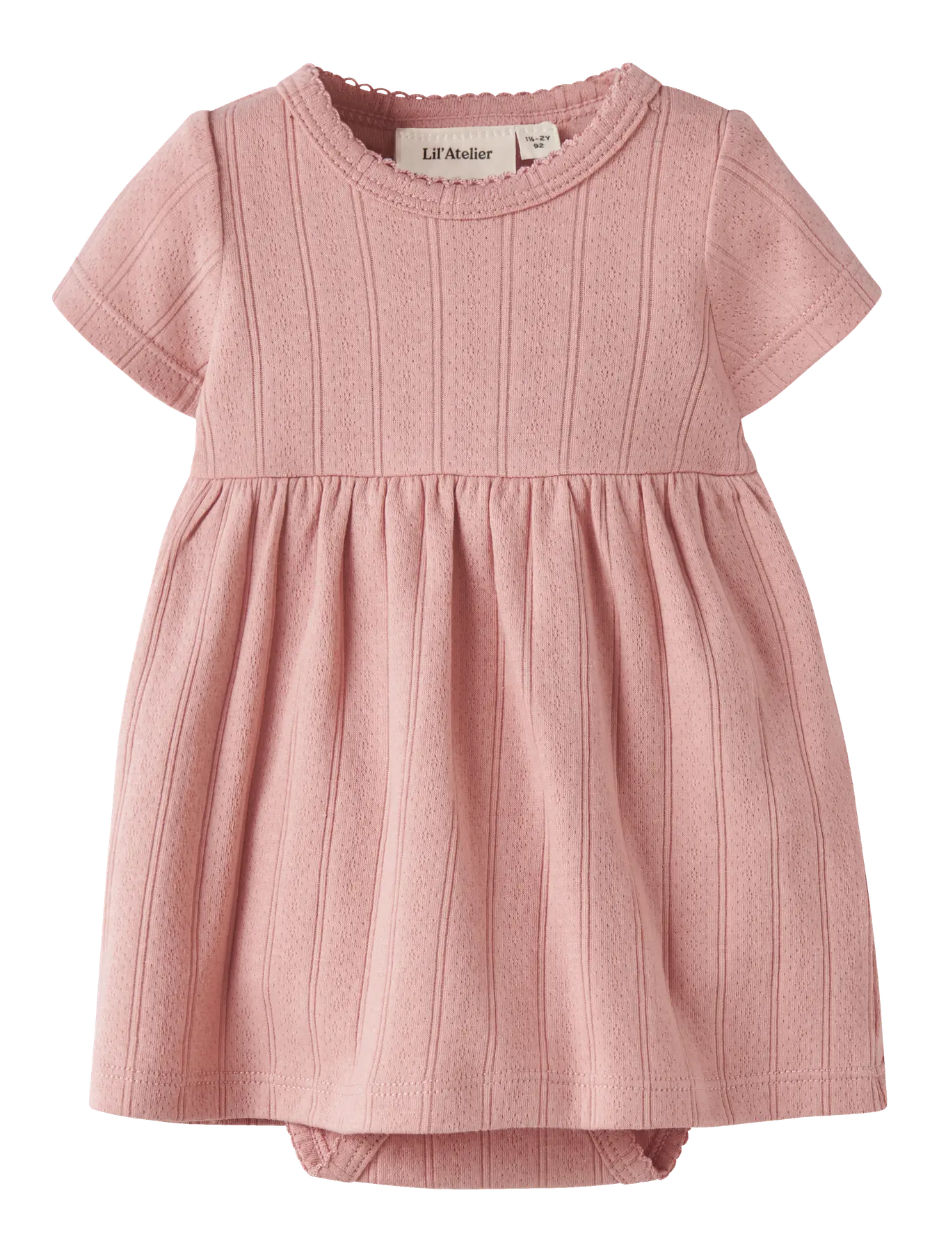 Organic Cotton Blush Pink Dress