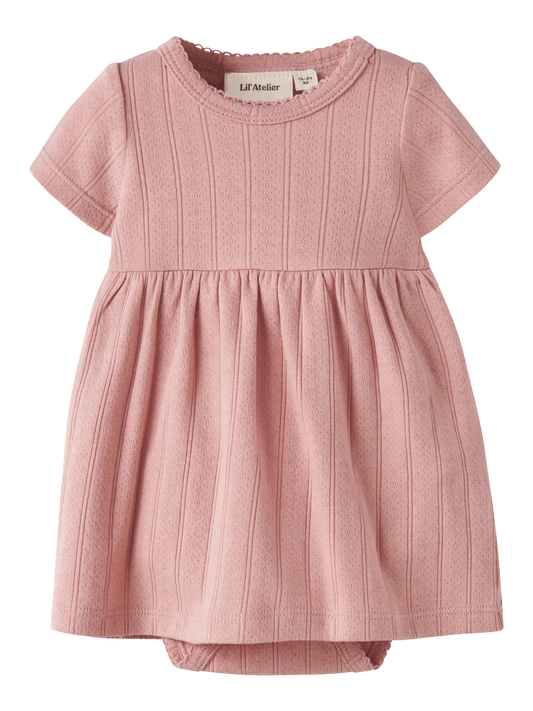 Organic Cotton Blush Pink Dress