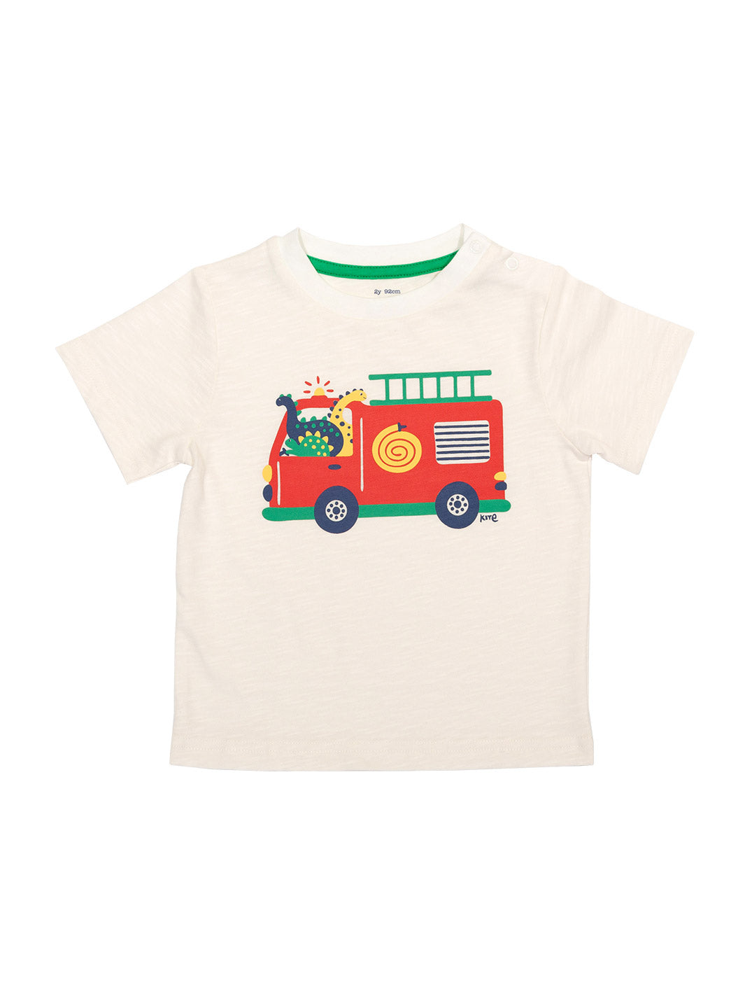 Fire Engine T-Shirt. (GOTS)