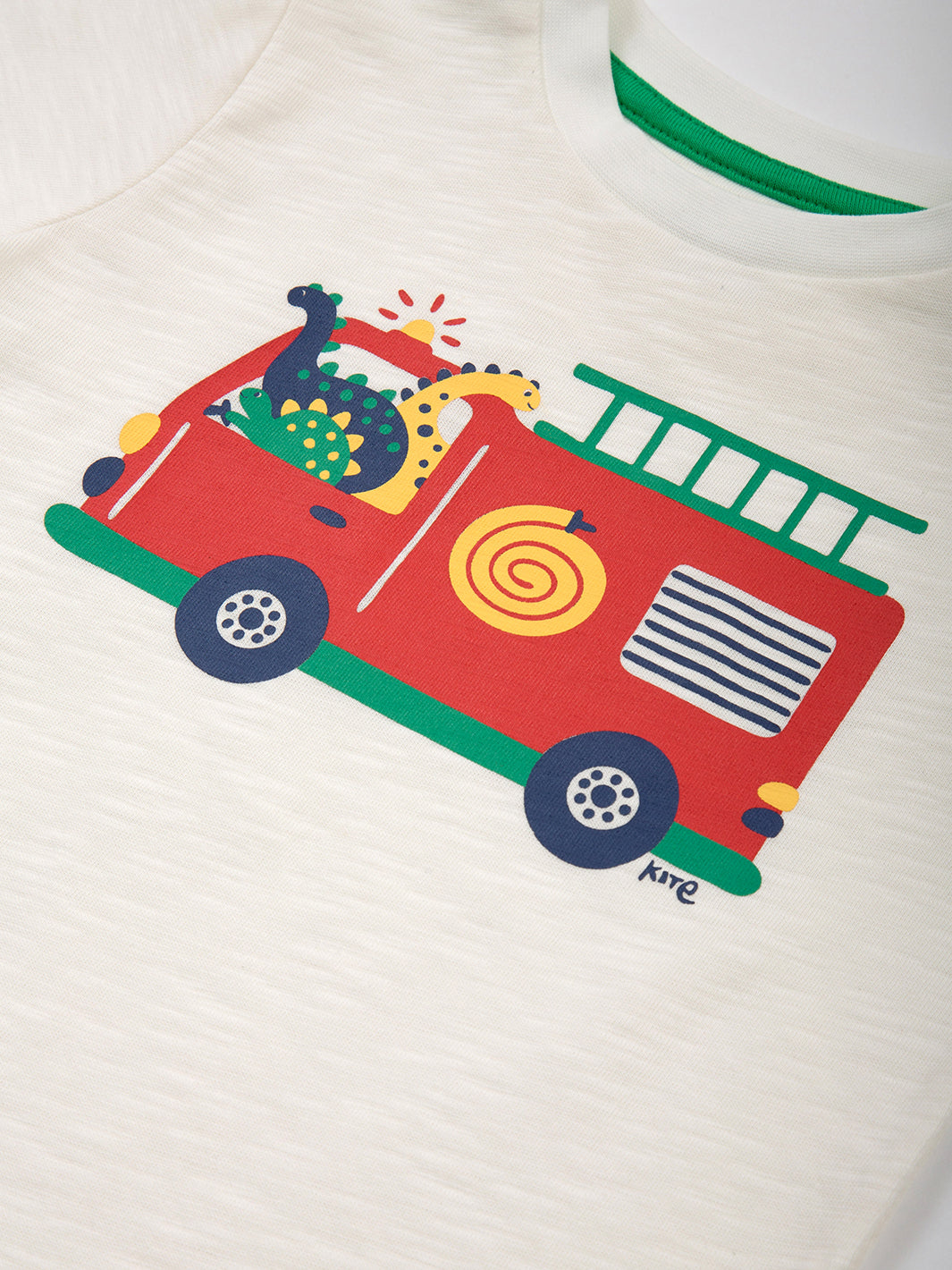 Fire Engine T-Shirt. (GOTS)