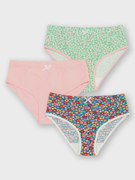 Dinky Ditsy Briefs (GOTS)
