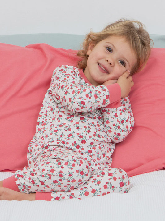 Rosey Posey Pyjamas (GOTS)