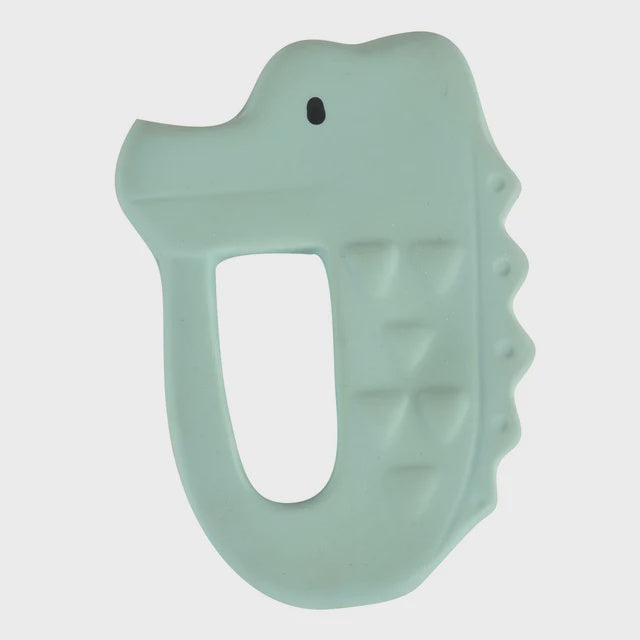 Natural Rubber Teether - Crocodile