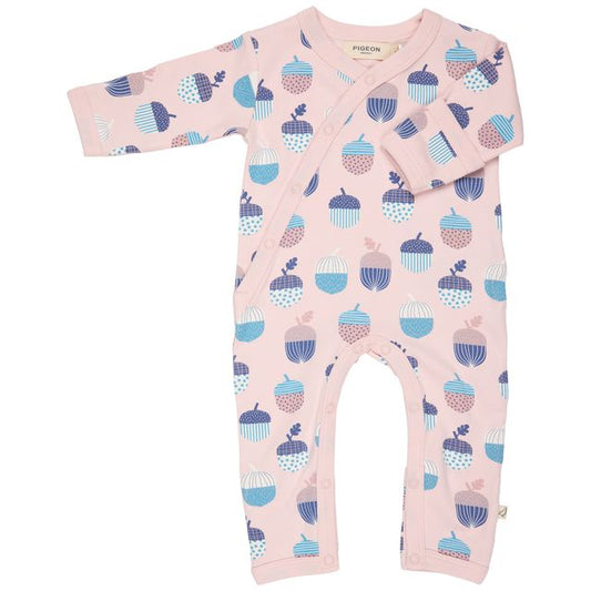 Kimono Romper - Acorns Pink