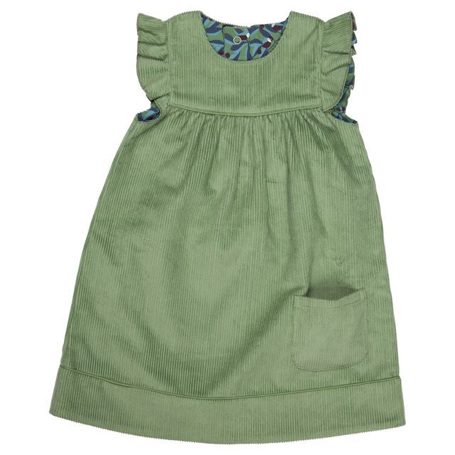 Winter Shift Dress (Reversible) Green