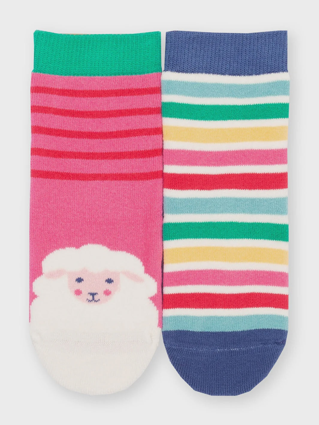 Baa Baa Grippy Socks - Pink