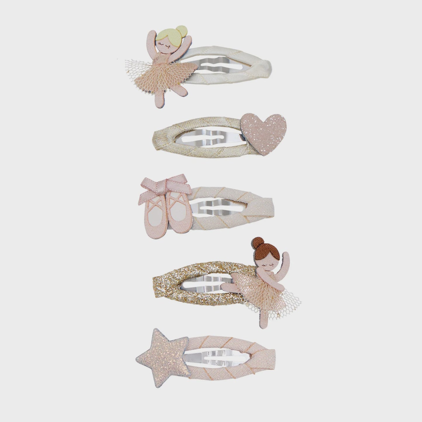 Ballerina Mini Clips - Neutral