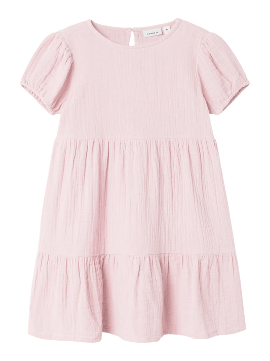 Summer Cotton Dress - Ballerina Pink
