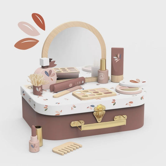 Wooden Beauty Set and Case