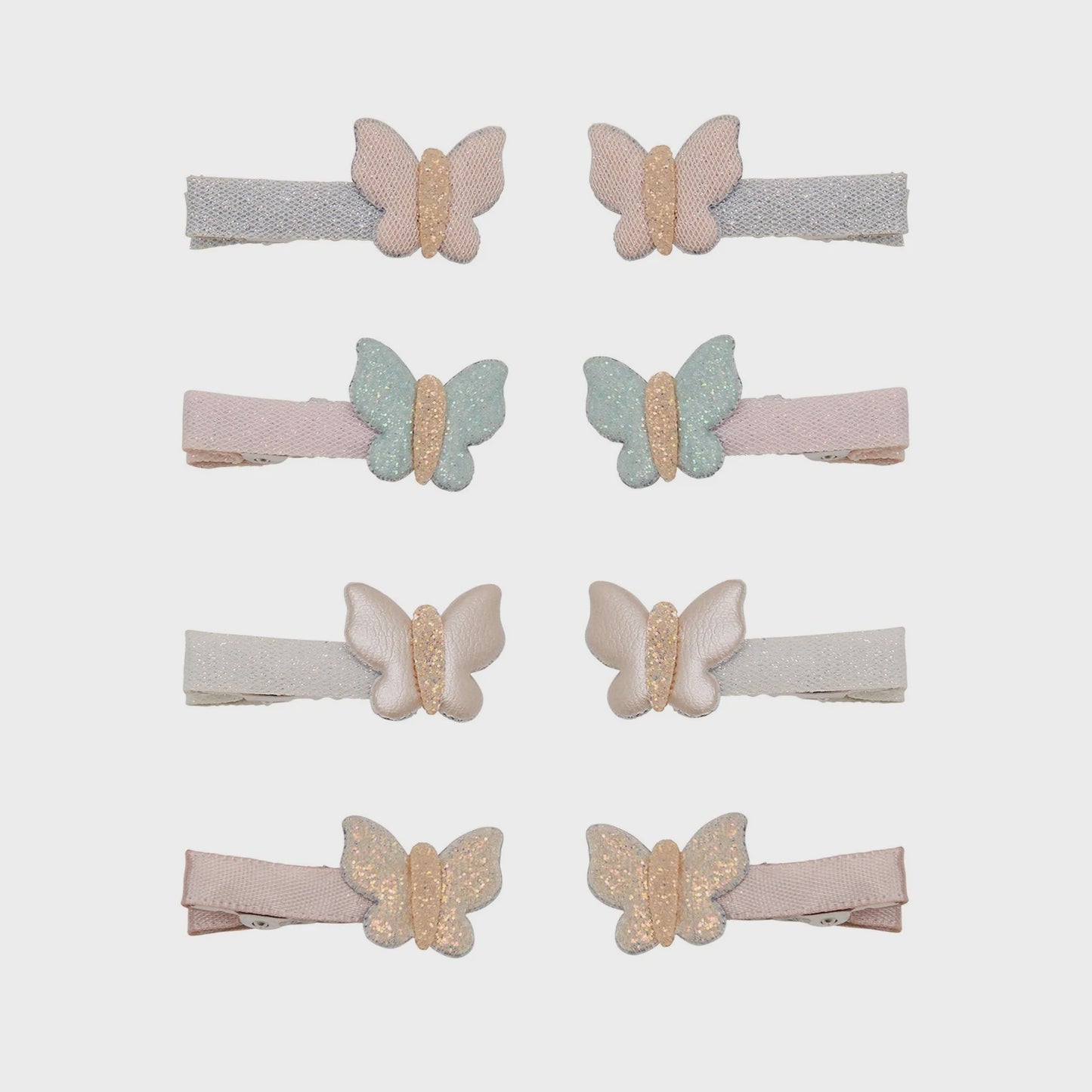 Bella Butterfly Salon Clips - Pastel