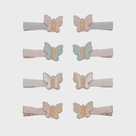 Bella Butterfly Salon Clips - Pastel