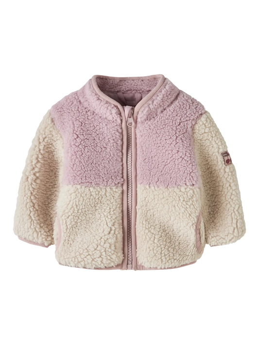 Teddy Jacket - Violet Ice