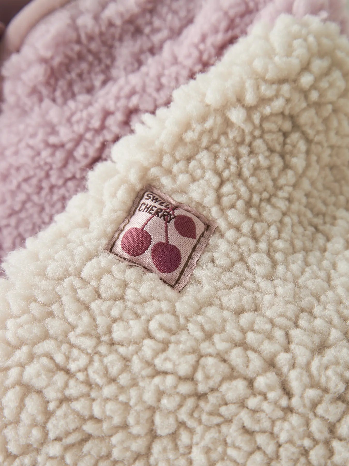 Teddy Jacket - Violet Ice
