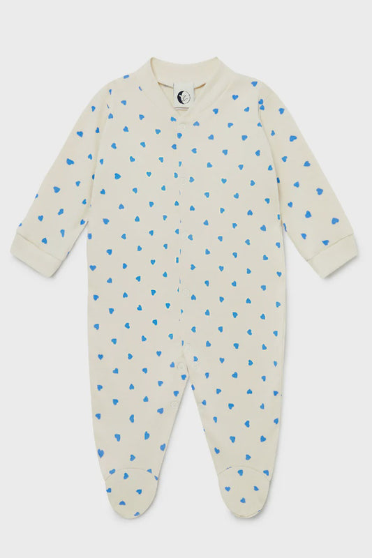 Baby Sleepsuit  - Marina Hearts