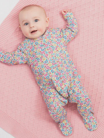 Born to Bloom Sleepsuit (GOTS)