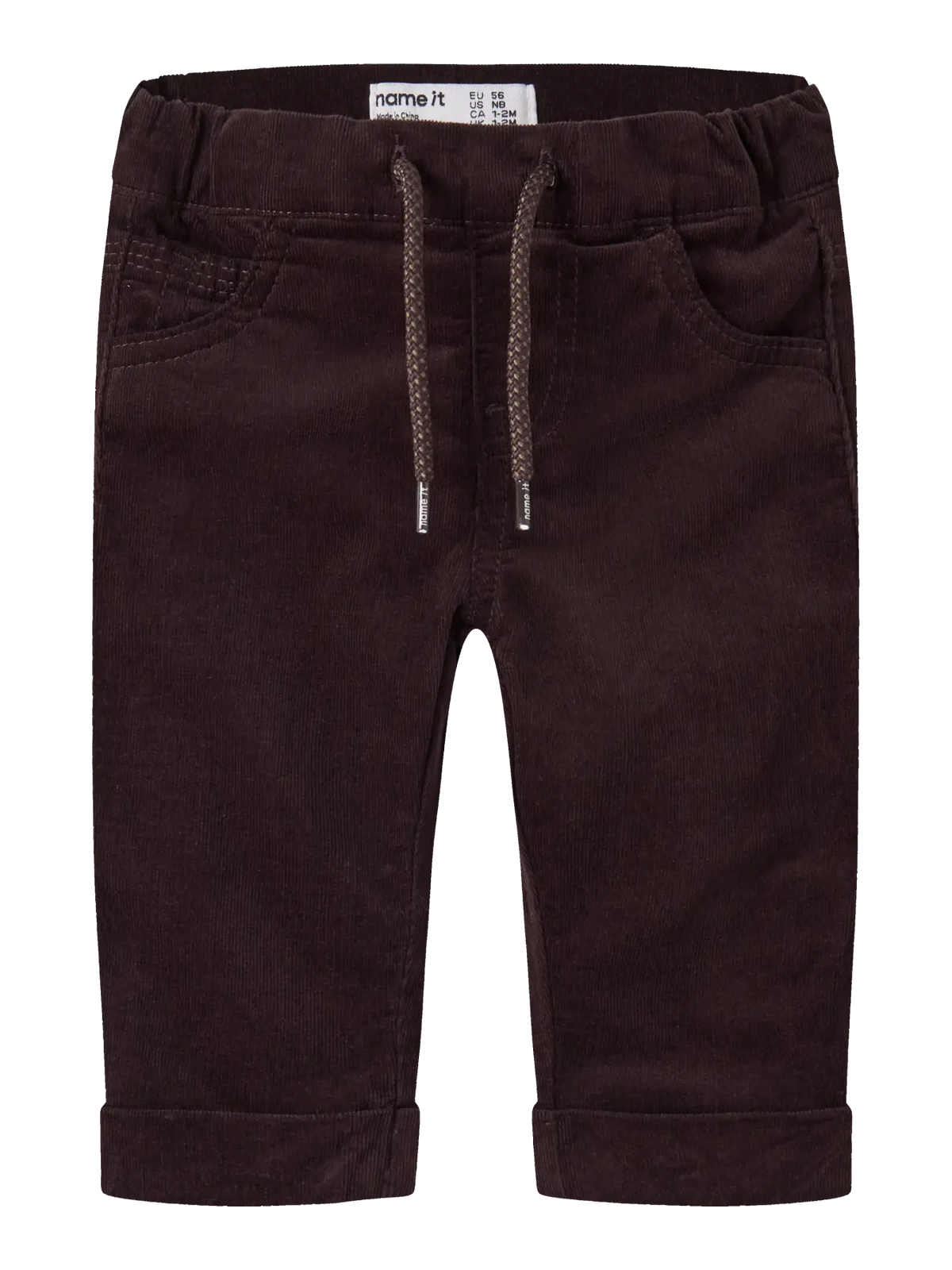 Cord Trousers - Chocolate Plum