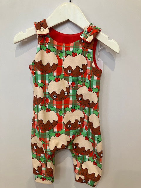 Christmas Pudding Romper