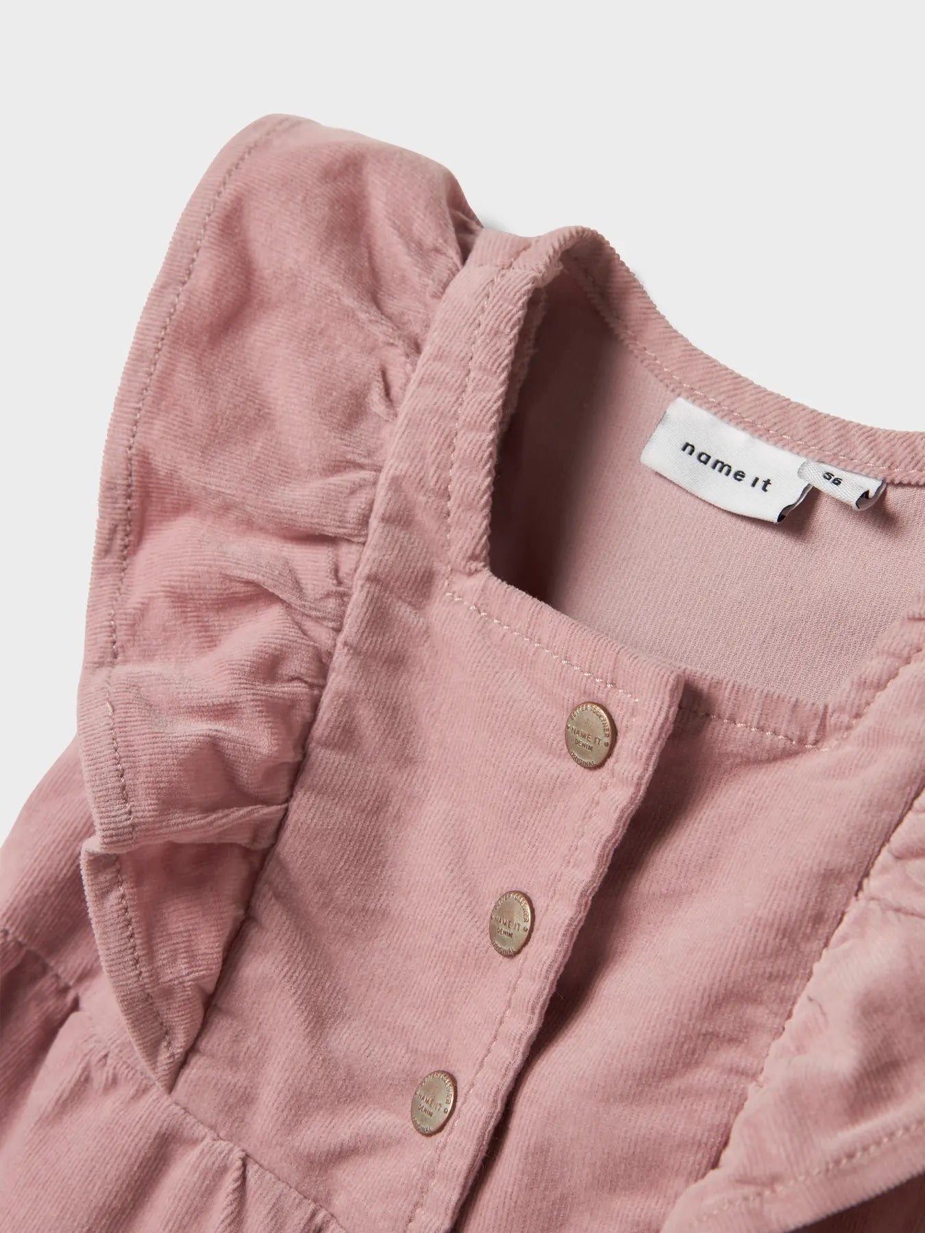 Corduroy Dungaree - Pink
