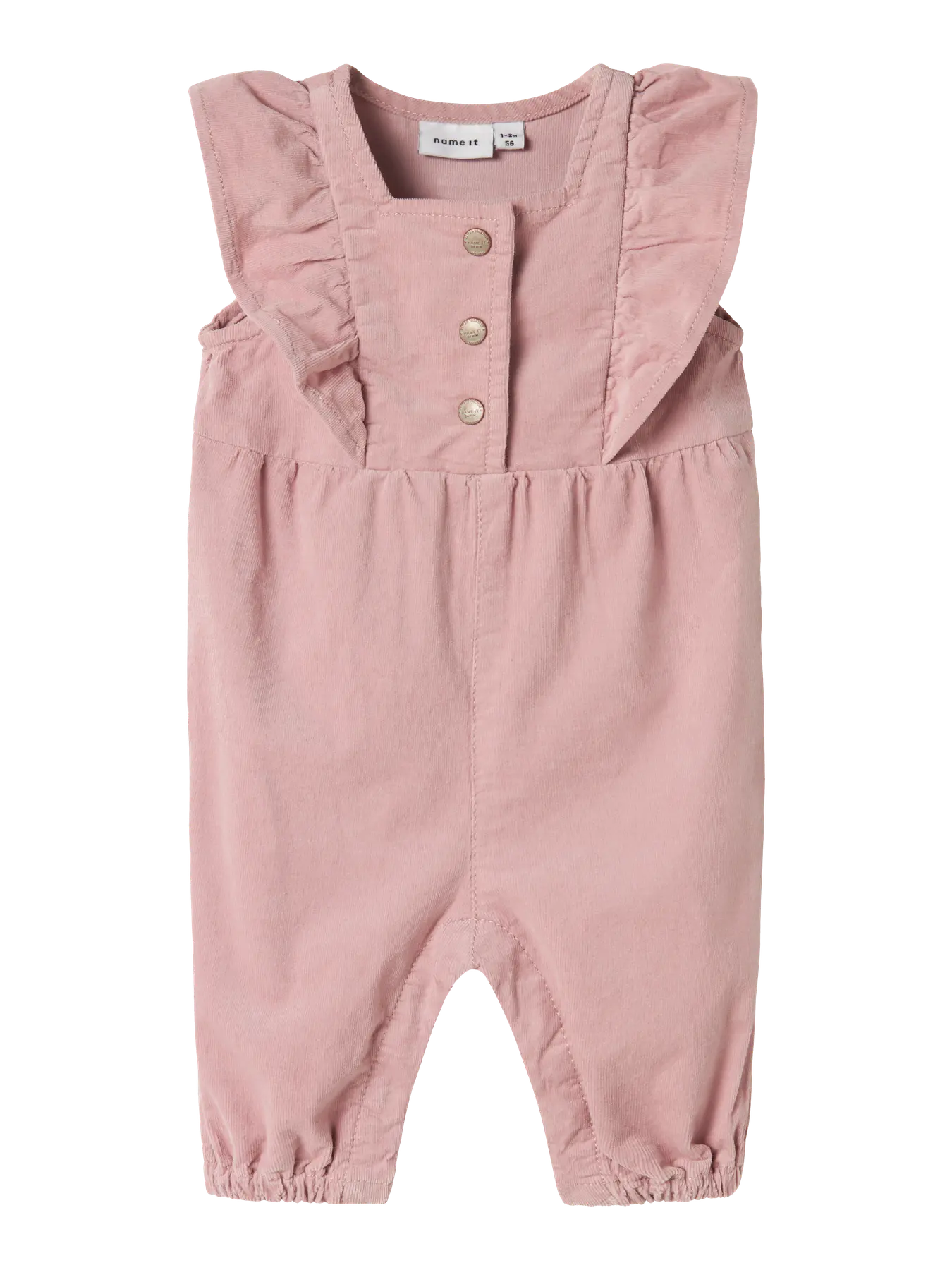 Corduroy Dungaree - Pink