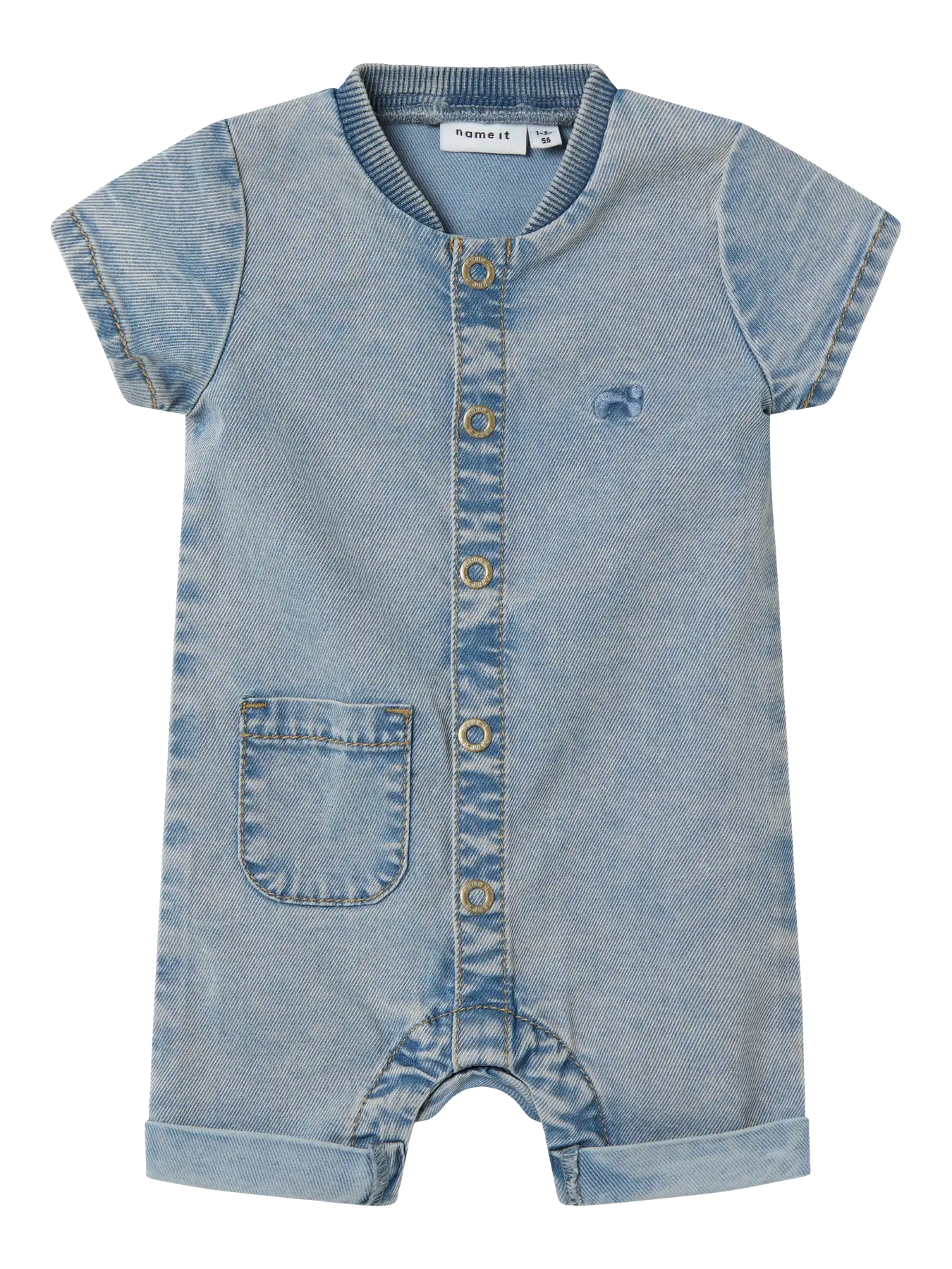 Denim Romper