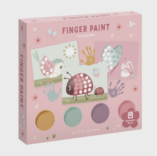 Finger Paint Set - Fairy Garden Pink