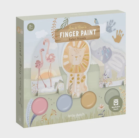 Finger Paint Set Safari
