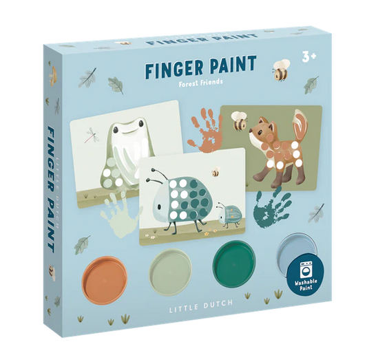 Finger Paint Set - Forest Friends