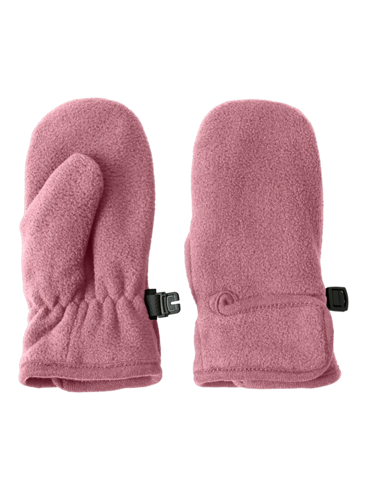 Fleece Mittens - Dusky Pink