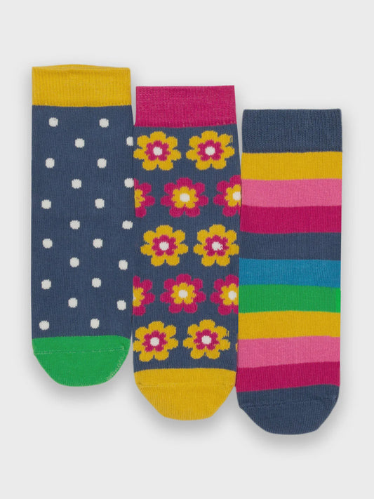 Flower Socks (GOTS)
