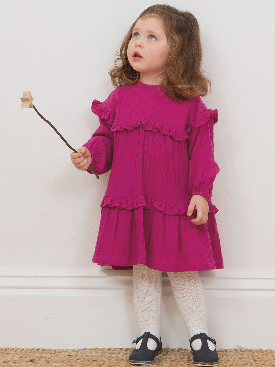 Frill and Flow Dress (GOTS)