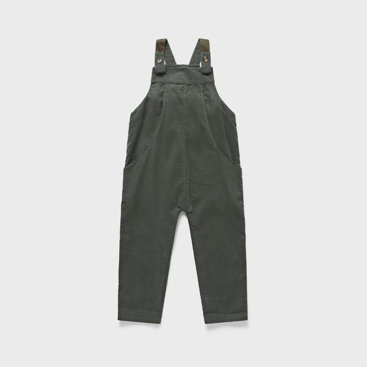 Khaki Green Cord Dungarees