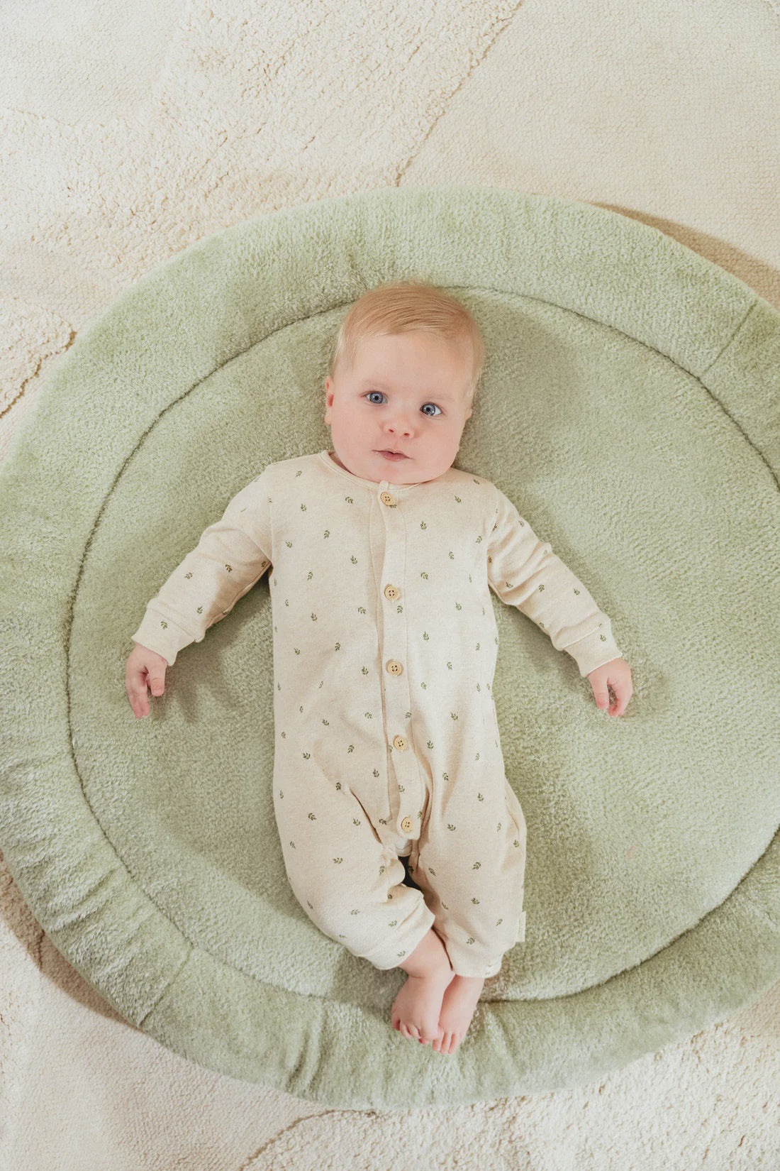 Green Leaves Sleepsuit