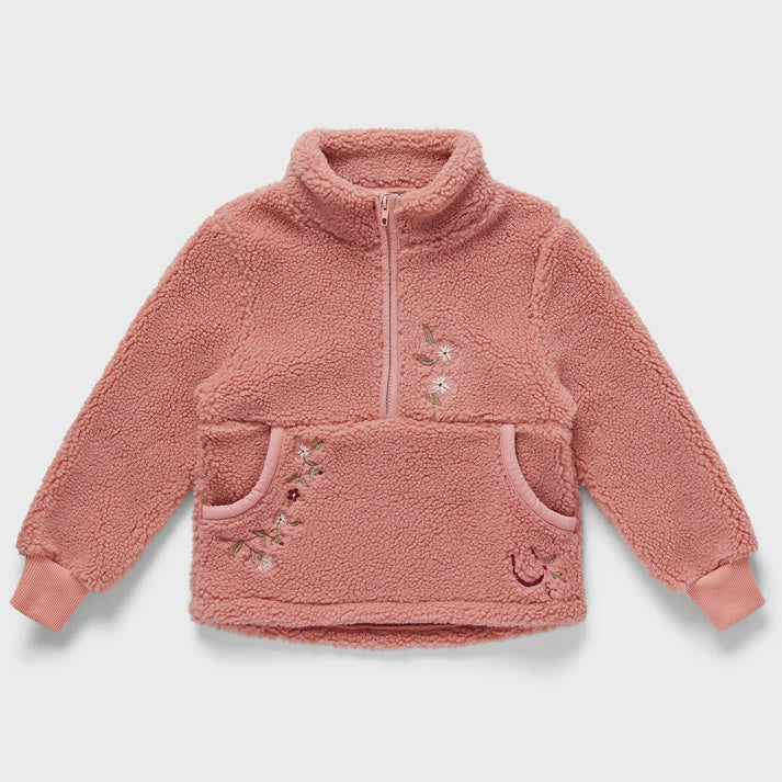 Horseshoe Floral Fleece