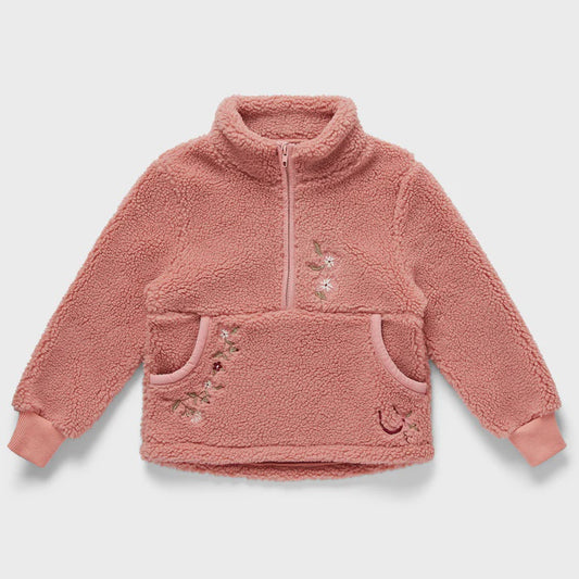 Horseshoe Floral Fleece