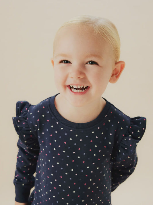 Sweater Dress - Indigo Blue