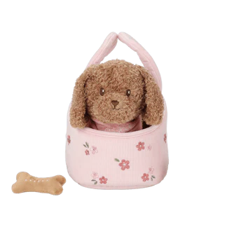 Plush Toy Cuddle Dog & Carrier