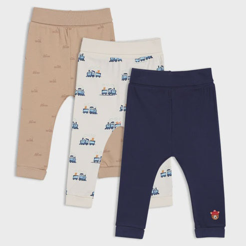 3 Pack Printed Joggers