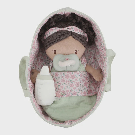 Baby Doll in Basket - Evi