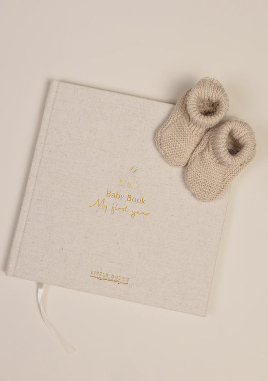 Baby Bunny First Year Book