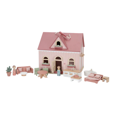 Wooden Dollhouse Small