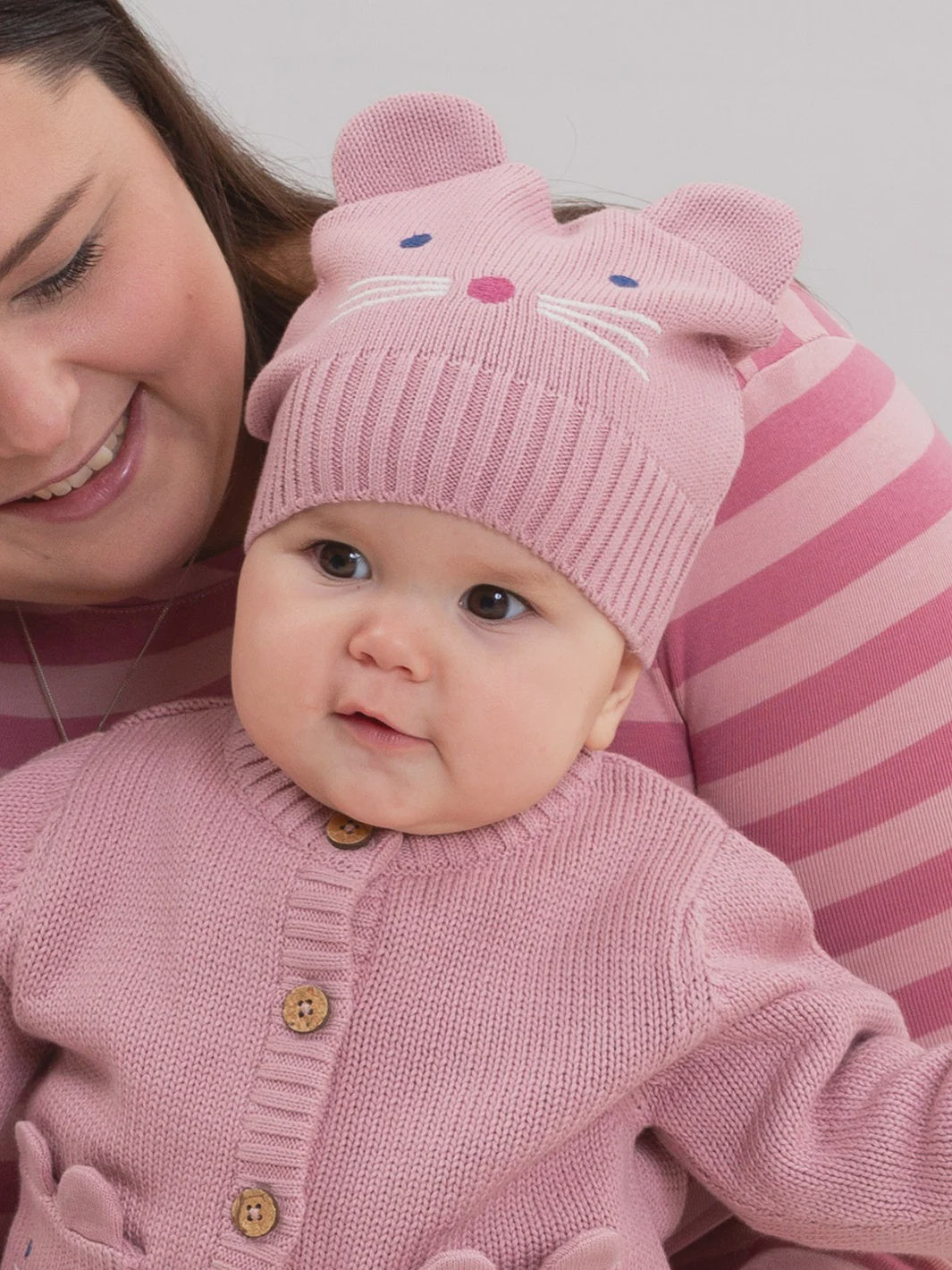 Little Mouse Knit Hat (GOTS)