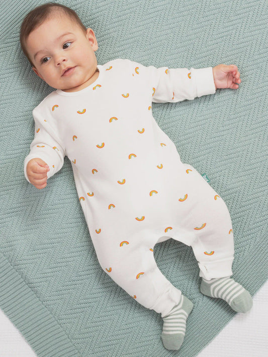 Little Rainbow Romper (GOTS)