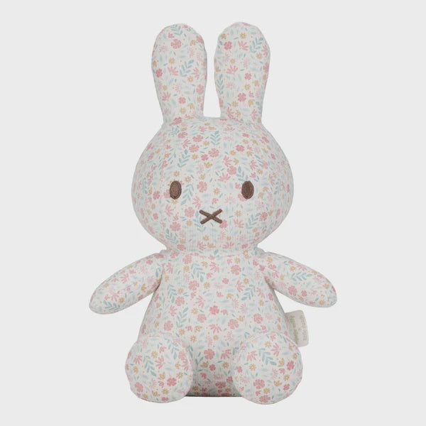 Miffy x Little Dutch Cuddle all over print Lucky Blossom - 30cm