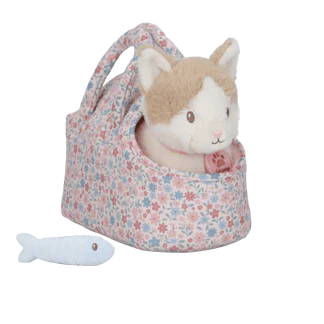 Plush Cat in Bag - Marley