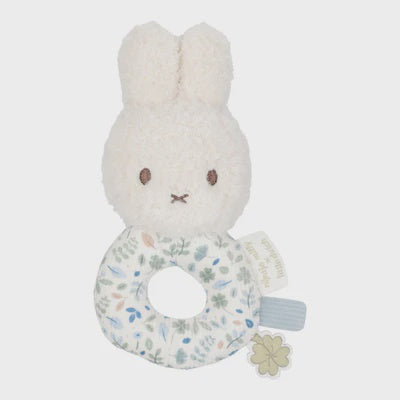 Miffy X Little Dutch Rattle - Lucky Leaves