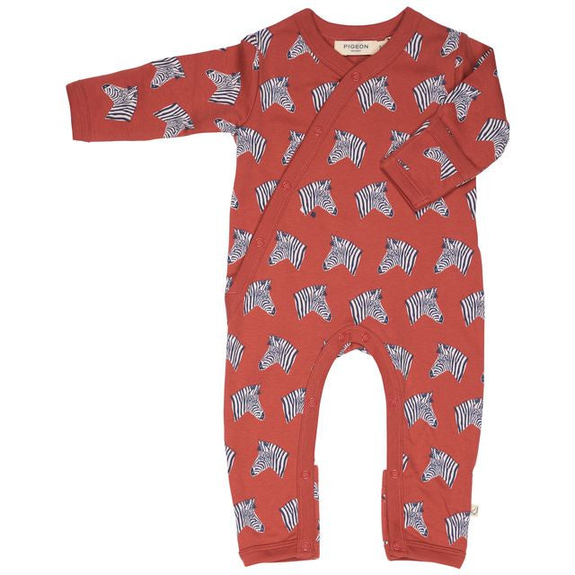 Kimono Romper - Zebra
