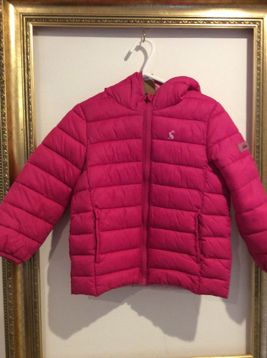 Pre-loved Joules Pink Padded Coat 3y